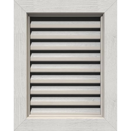 Ekena Millwork Vertical Gable Vent, Functional, Western Red Cedar Gable Vent w/ Brick Mould Face Frame, 18"W x 24"H GVWVE18X2400RFPWR